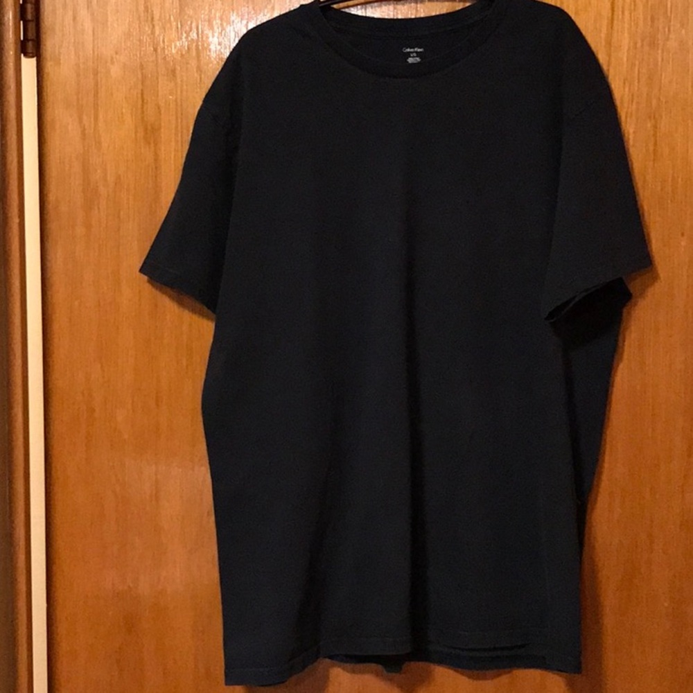 Calvin Klein Men's Black Short Sleeve Tee Size Large